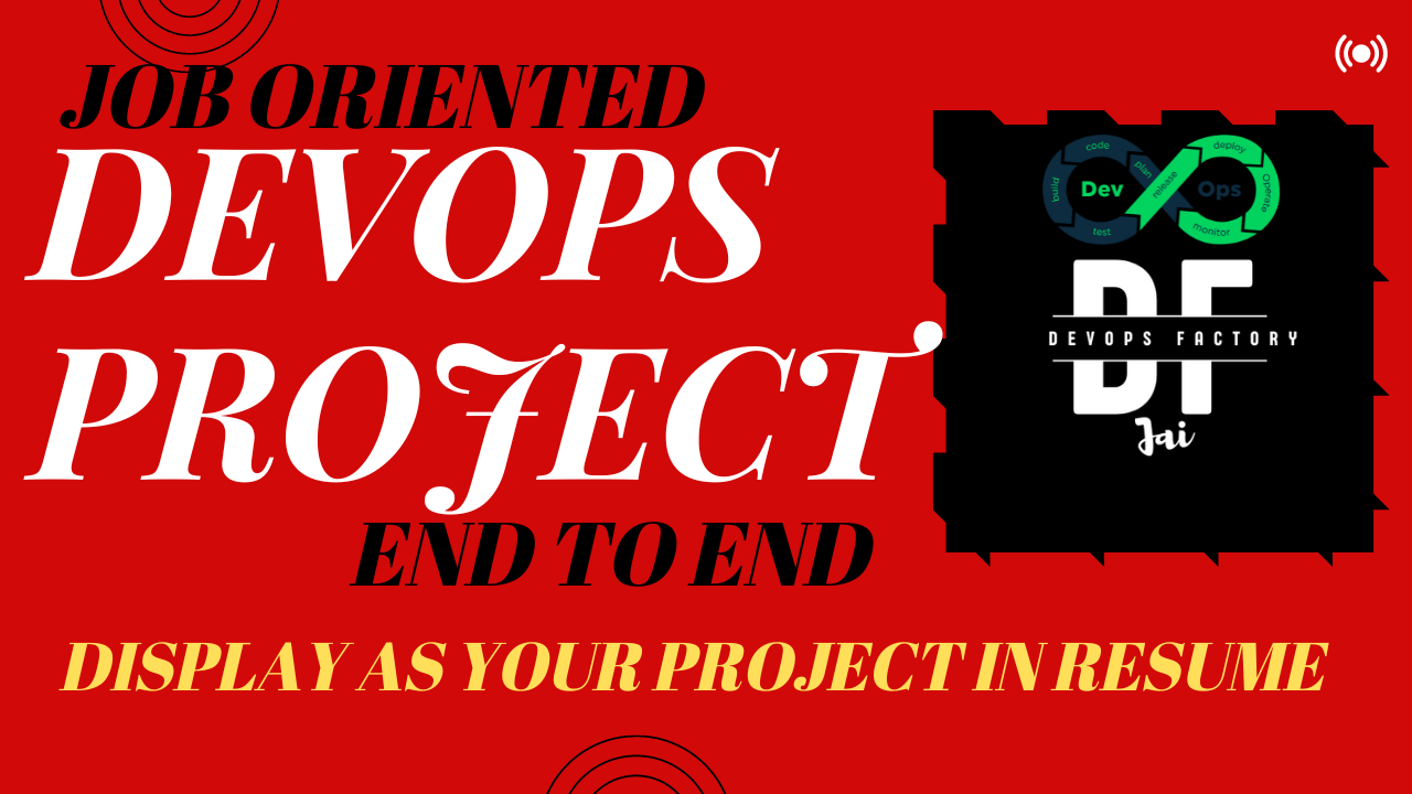 DevOps Project End to End Flow – In English