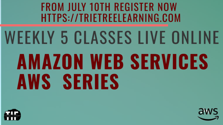 AWS (Amazon Web Services) Series [Weekly 5 Classes Live Online]